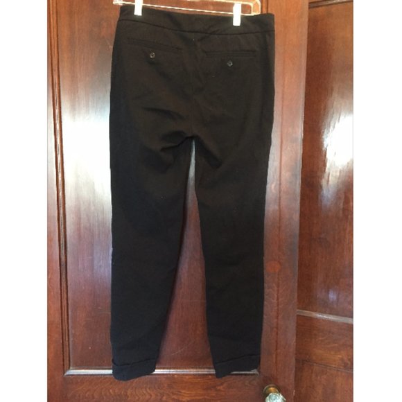 Saks Fifth Avenue Black Work Pants - Picture 2 of 2